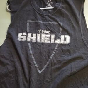 MENS WWE The Shield Graphic Tank Top - Black